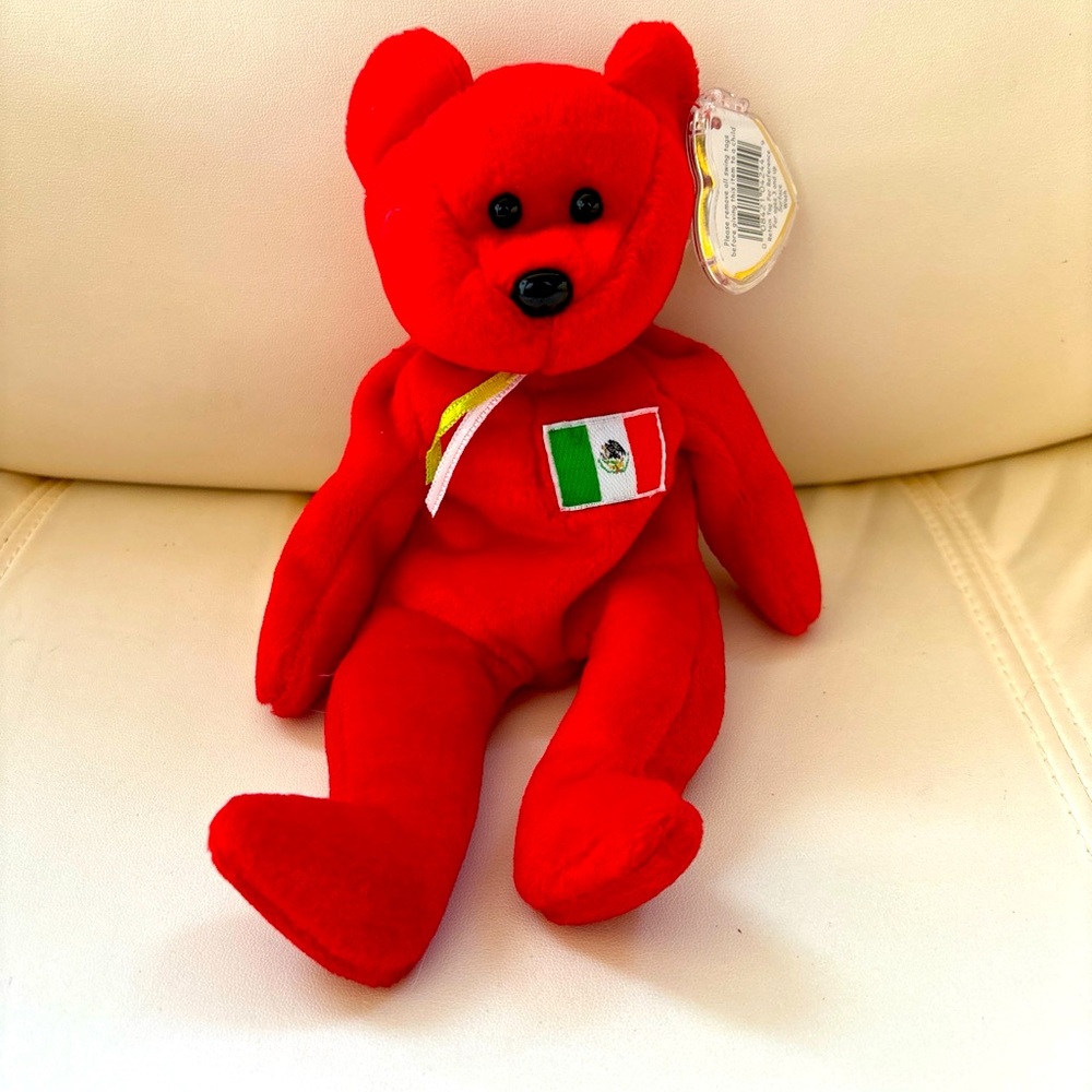 TY Beanie Baby - OSITO the Mexico Bear (8.5 inch)